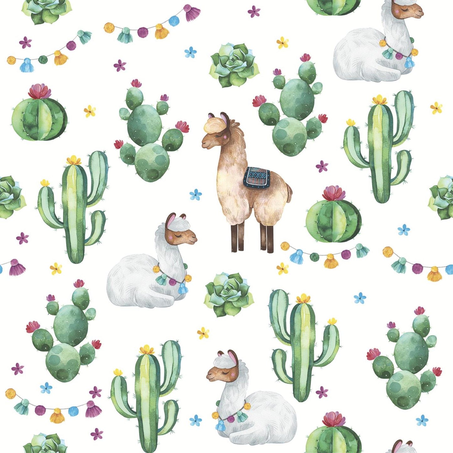 Serviettes Duni lamas 33x33cm
