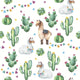 Serviettes Duni lamas 33x33cm
