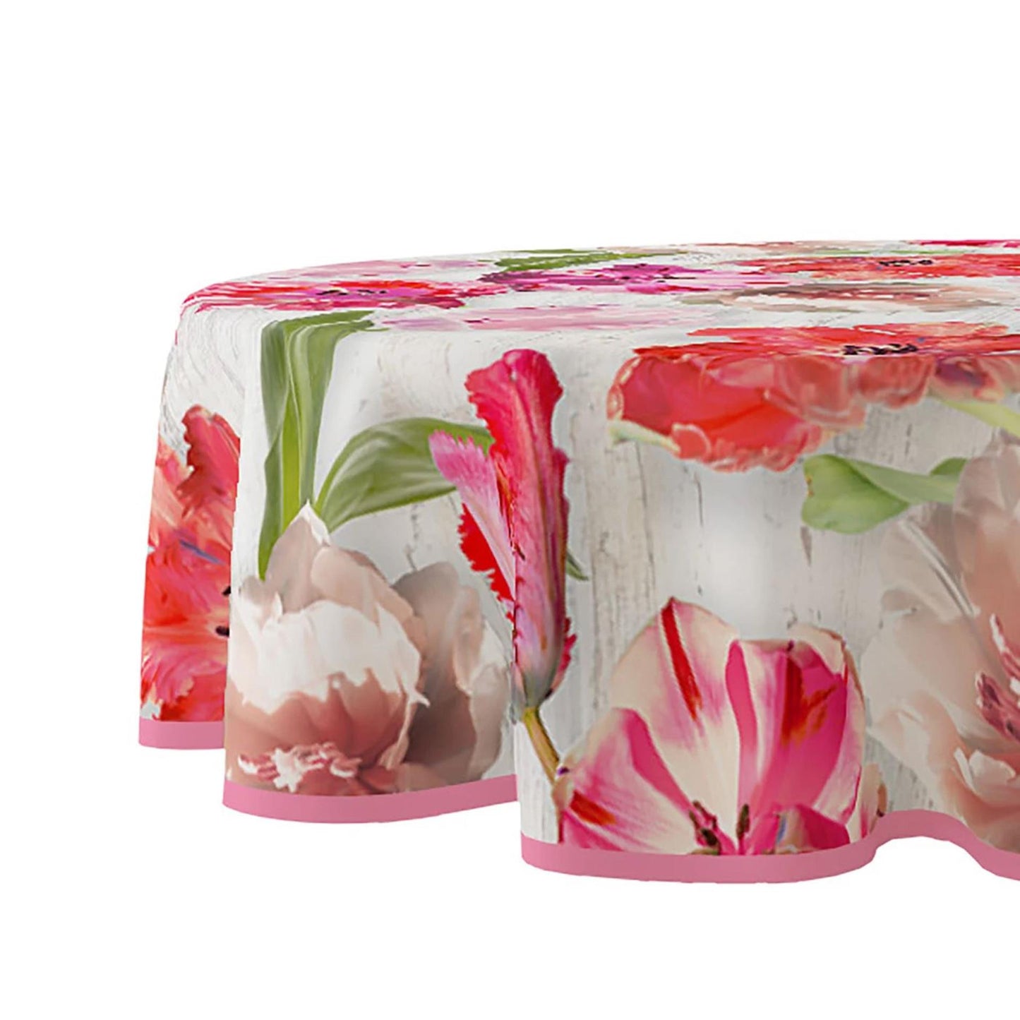 Wicotex nappe ronde tulipes ø160cm PVC