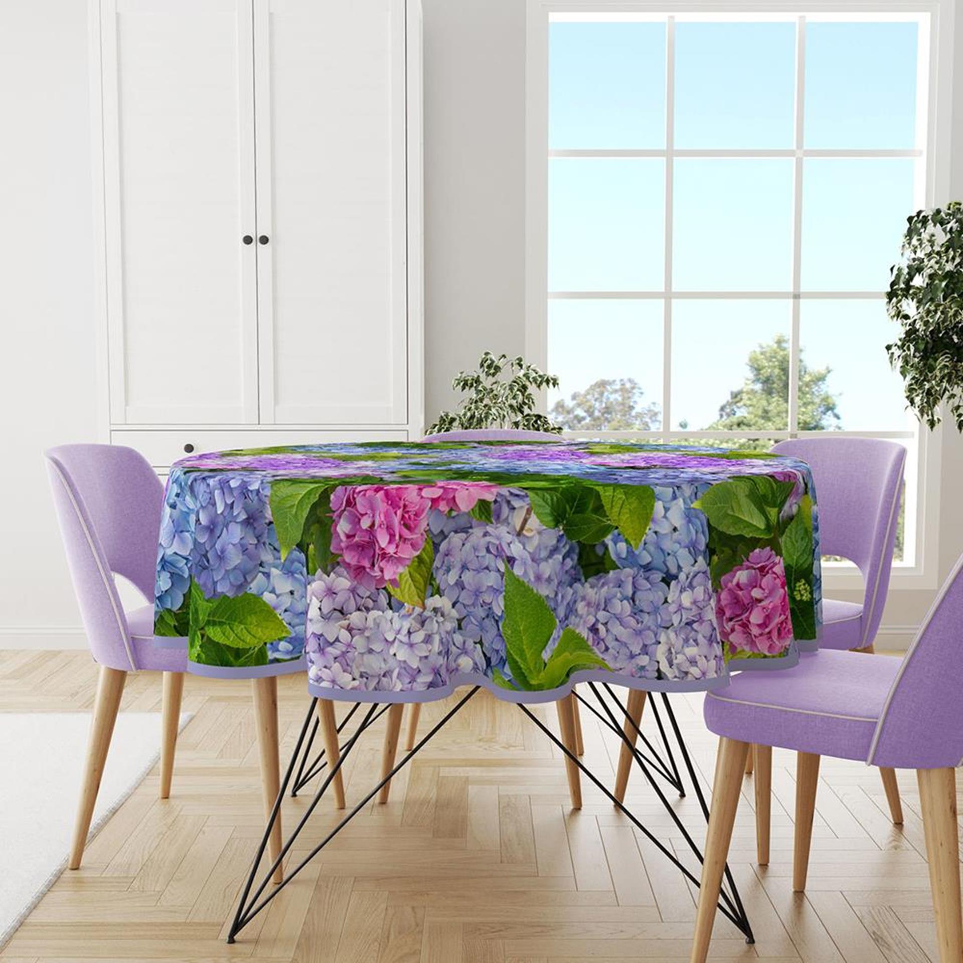 Nappe Wicotex autour de l'hortensia 160cm