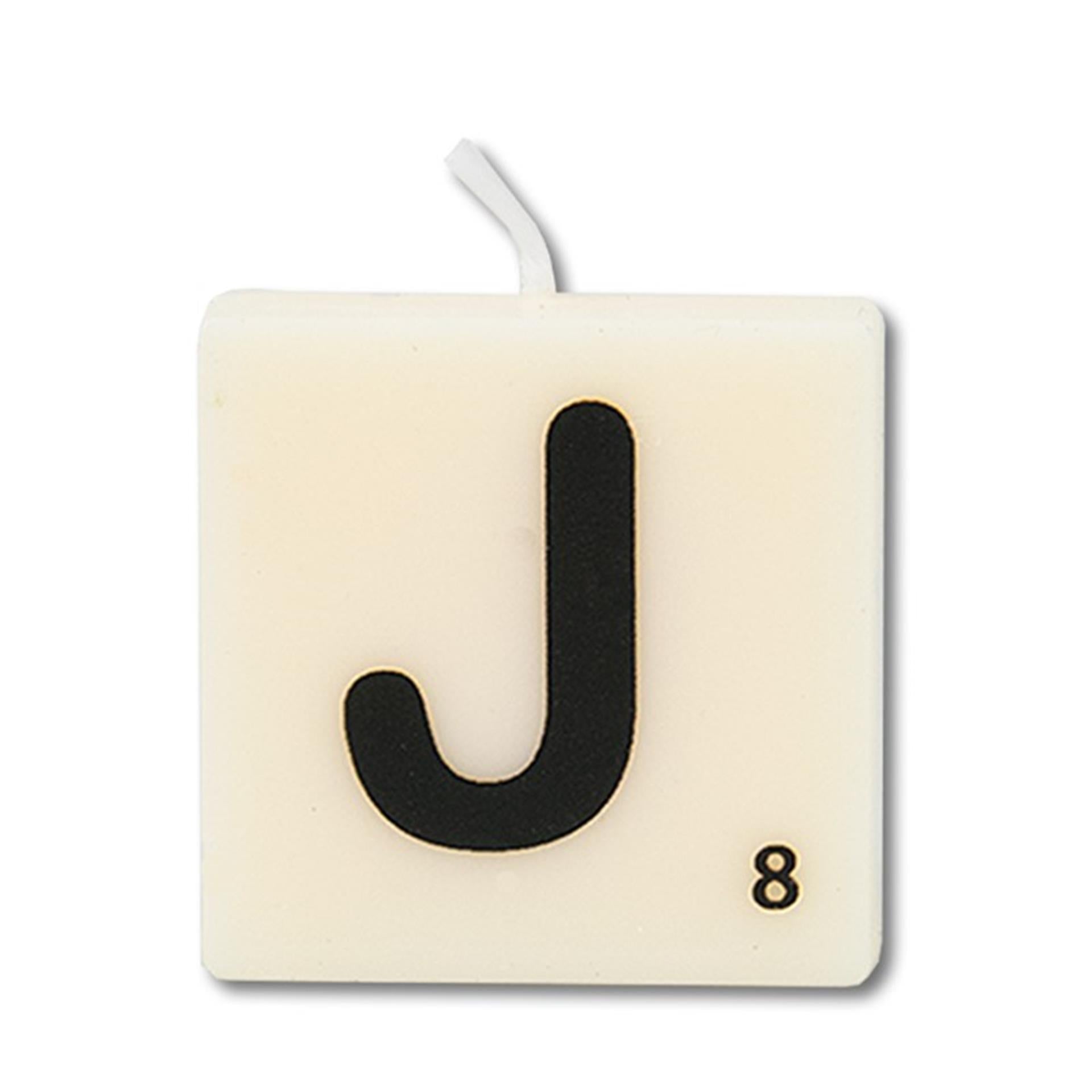 Paperdreams bougie lettre j, 4 pcs.