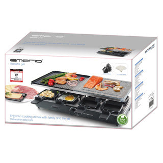 Emerio raclette 8 casseroles rg-110035