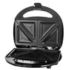 Emerio Emerio ST-120889 en acier inoxydable à tosti-fer noir
