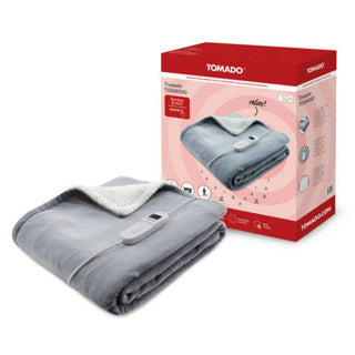 Tomado Tomado Electric Top Couverture 180x130 cm Gray blanc
