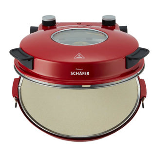 Schäfer Pizzaoven 20315 32 cm rouge