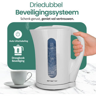 Bouilloire Emerio wk-123483.1 | 2 pièces