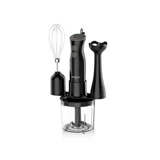 Ensemble de mélangeur à main Michelino 74237 250W 5 pièces noir