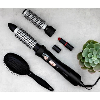 Carmen Carmen DC5250 Ensemble de style naturel avec 2 accessoires 550W noir
