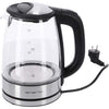 Emerio Emerio WK-119988 Glass Kettle 1.7L 2200W en acier inoxydable noir