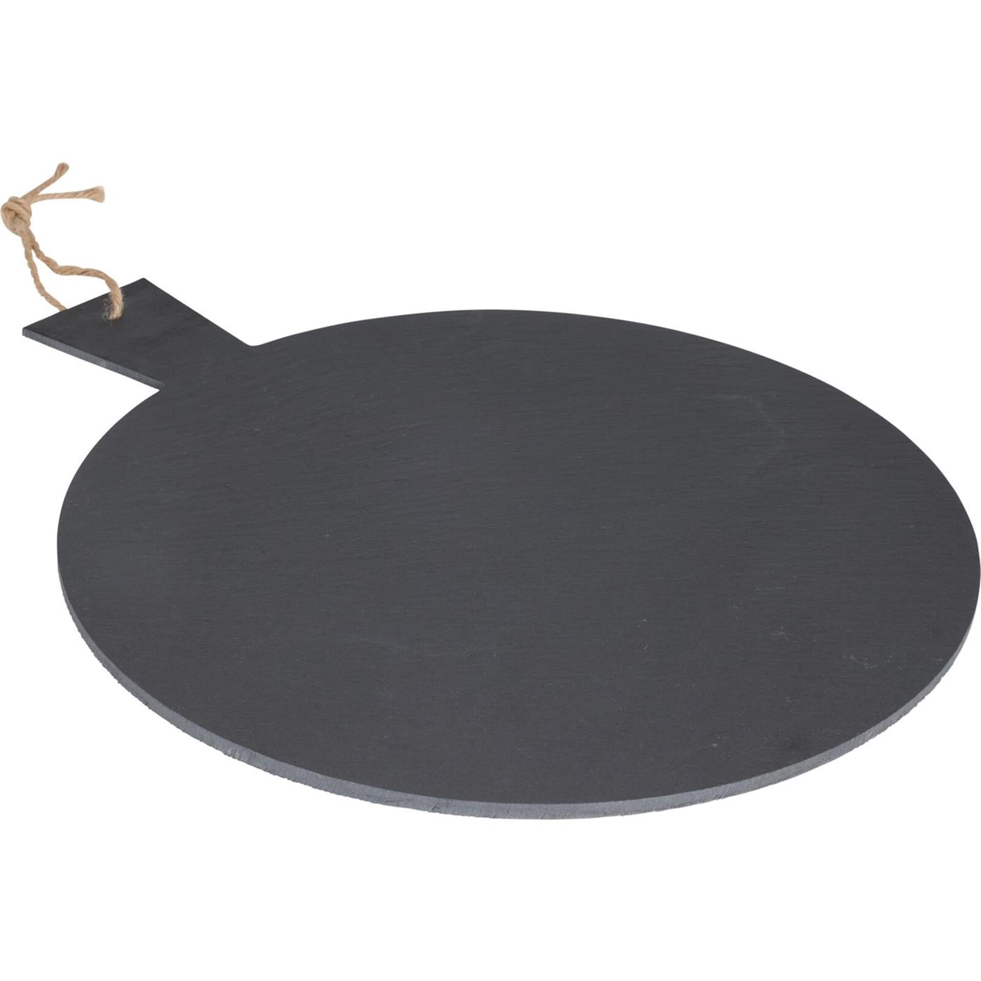 Plateau de service Excellent Houseware en ardoise ø35cm