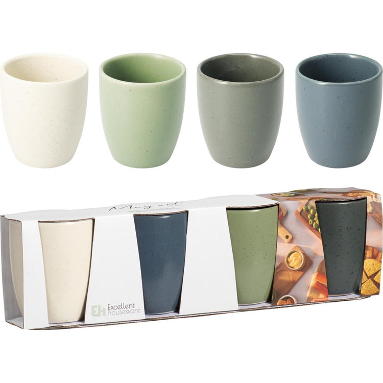 Excellent ensemble de tasses pour articles ménagers de 4 pièces