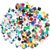Mosaïque en carton Creativ company, taille 10+15+20 mm, env. 80000 pièces, différentes couleurs, 8x180 g 1 boîte