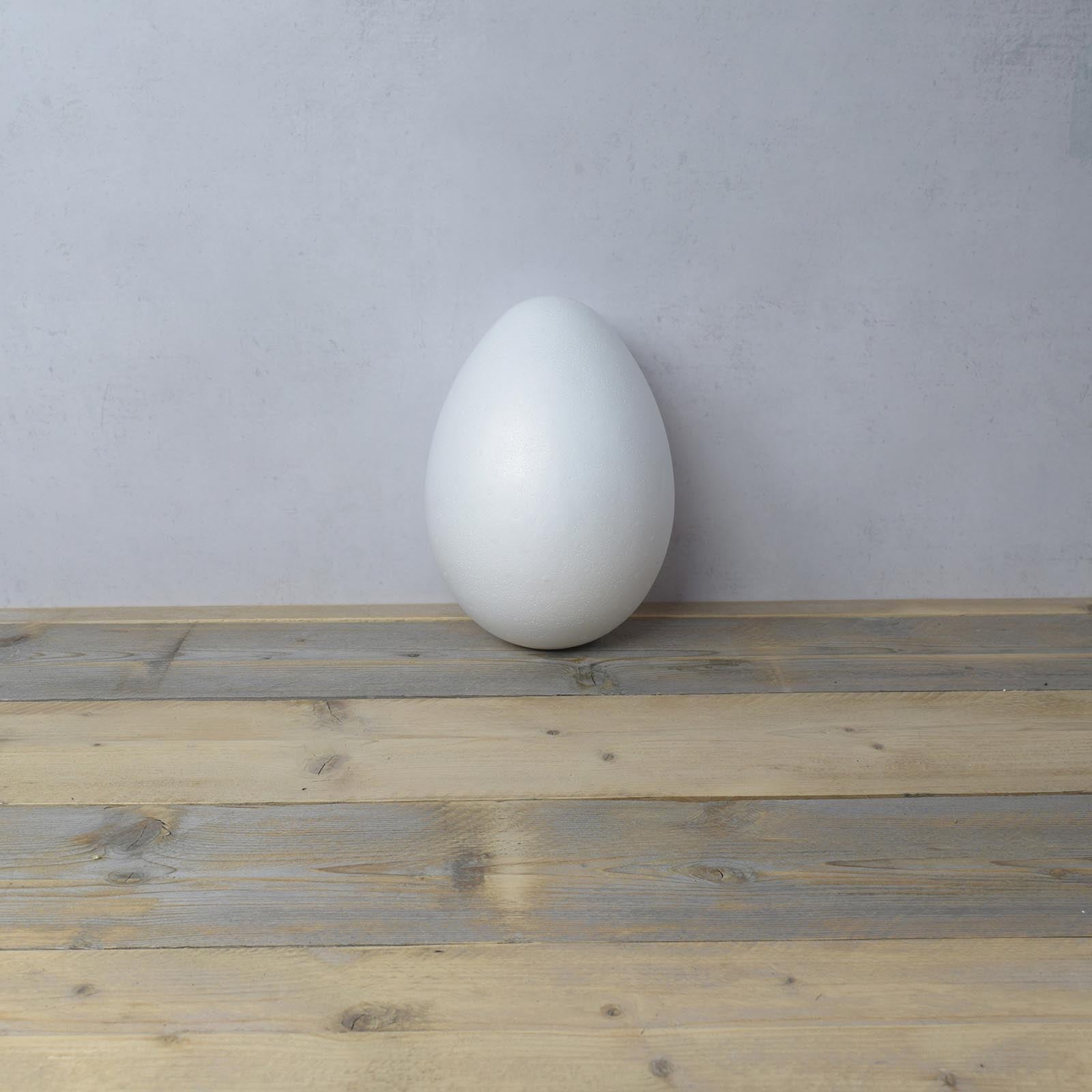 Vaessen creative • oeuf en polystyrène 2 pièces 30cm