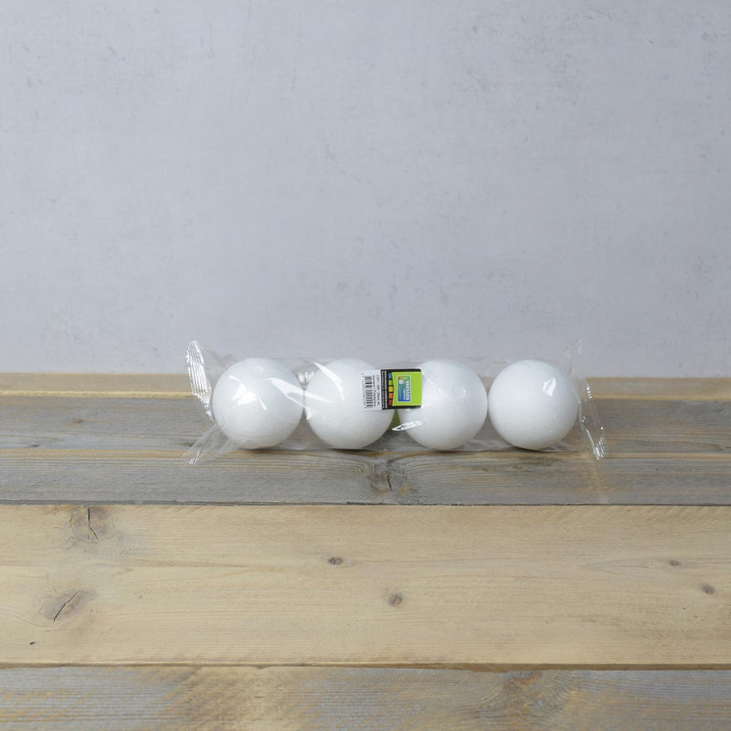 Vaessen creative • boules en polystyrène ø7cm 4pcs