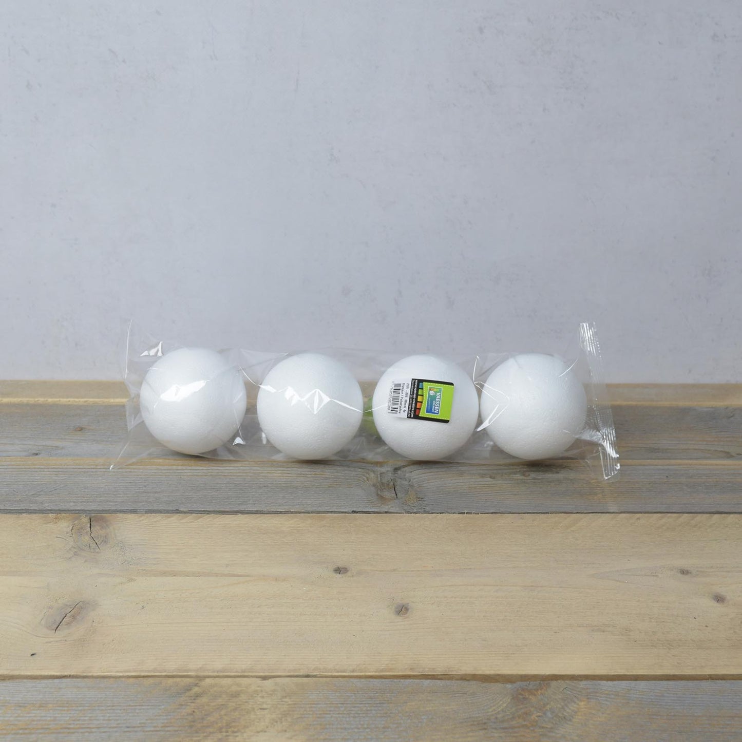 Vaessen creative • boules en polystyrène ø8cm 4pcs