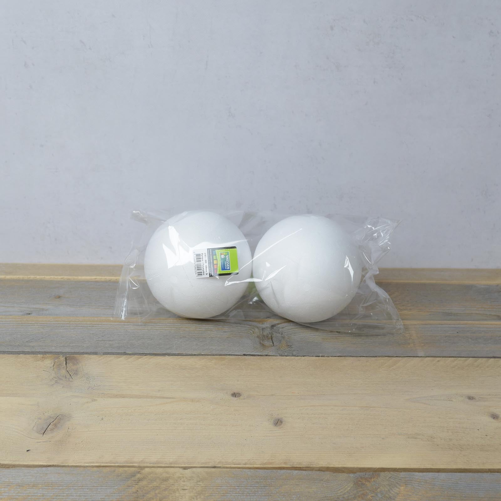 Vaessen creative • boules en polystyrène ø12cm 2pcs