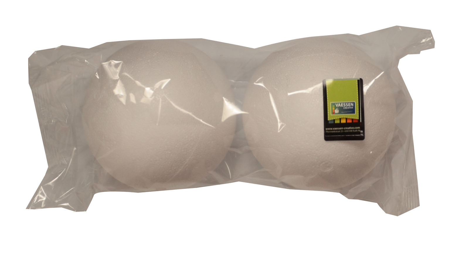 Vaessen creative • boules en polystyrène ø12cm 2pcs