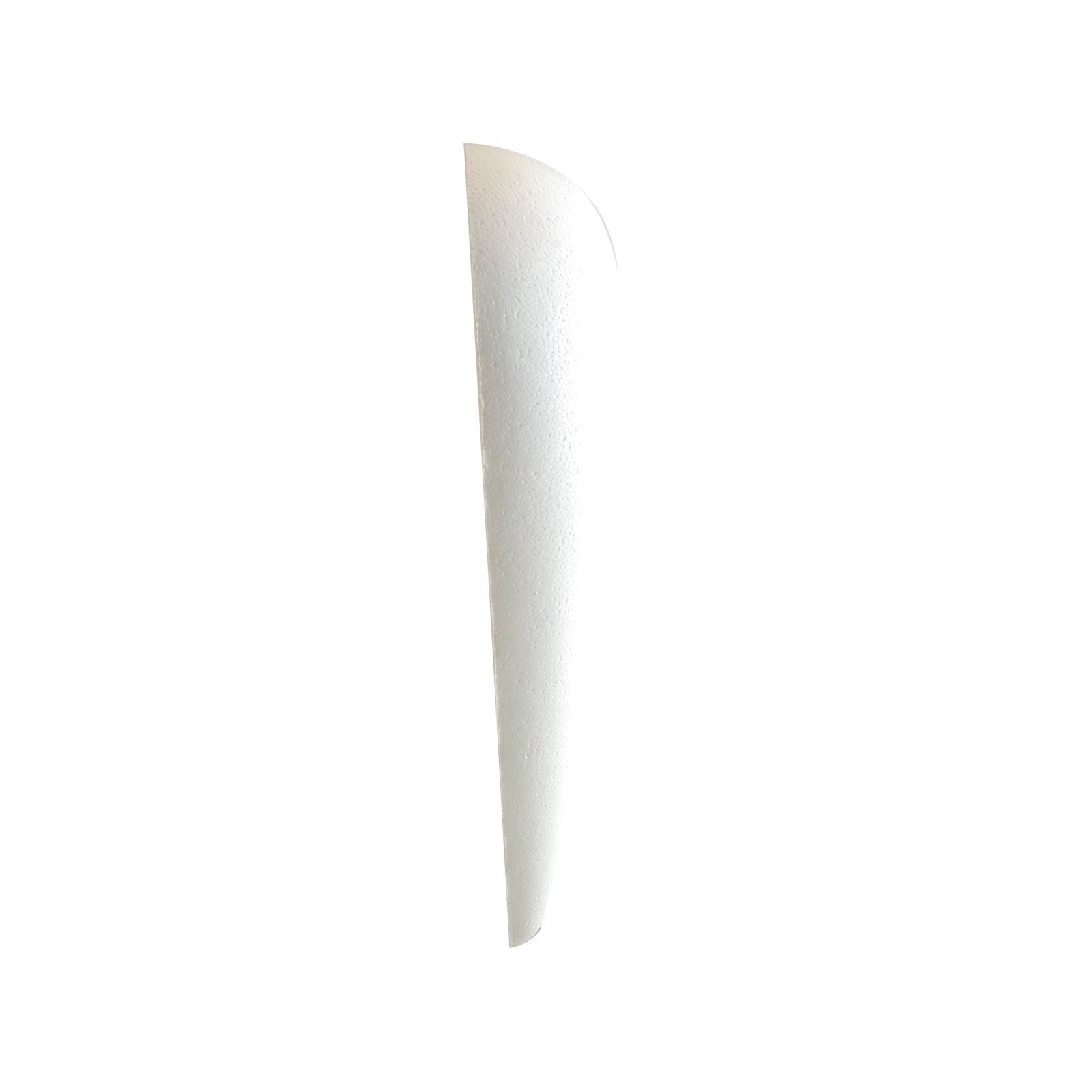 Vaessen creative • Coeur en polystyrène forme goutte demi 30cm
