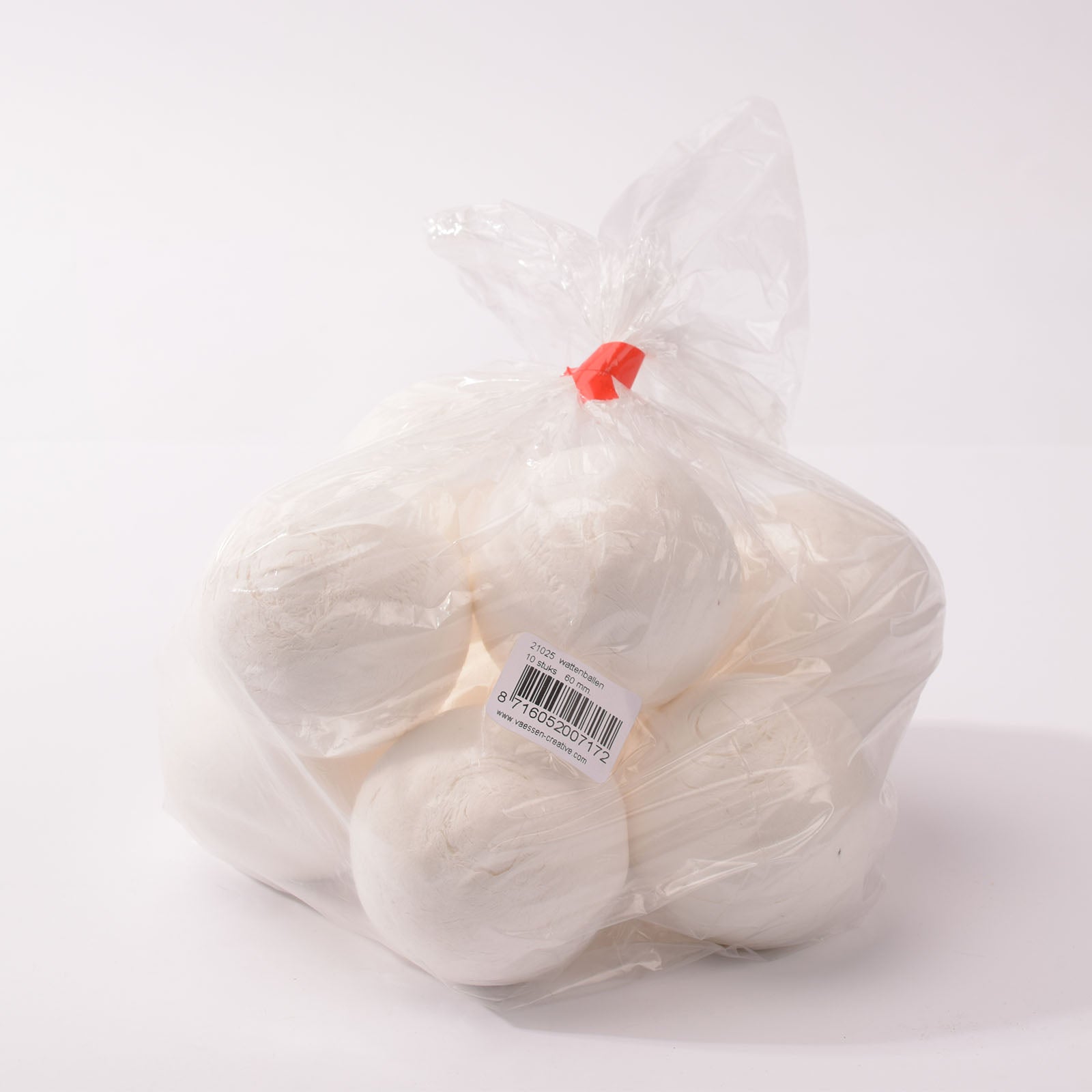Vaessen creative • boules de coton ø6cm 10pcs