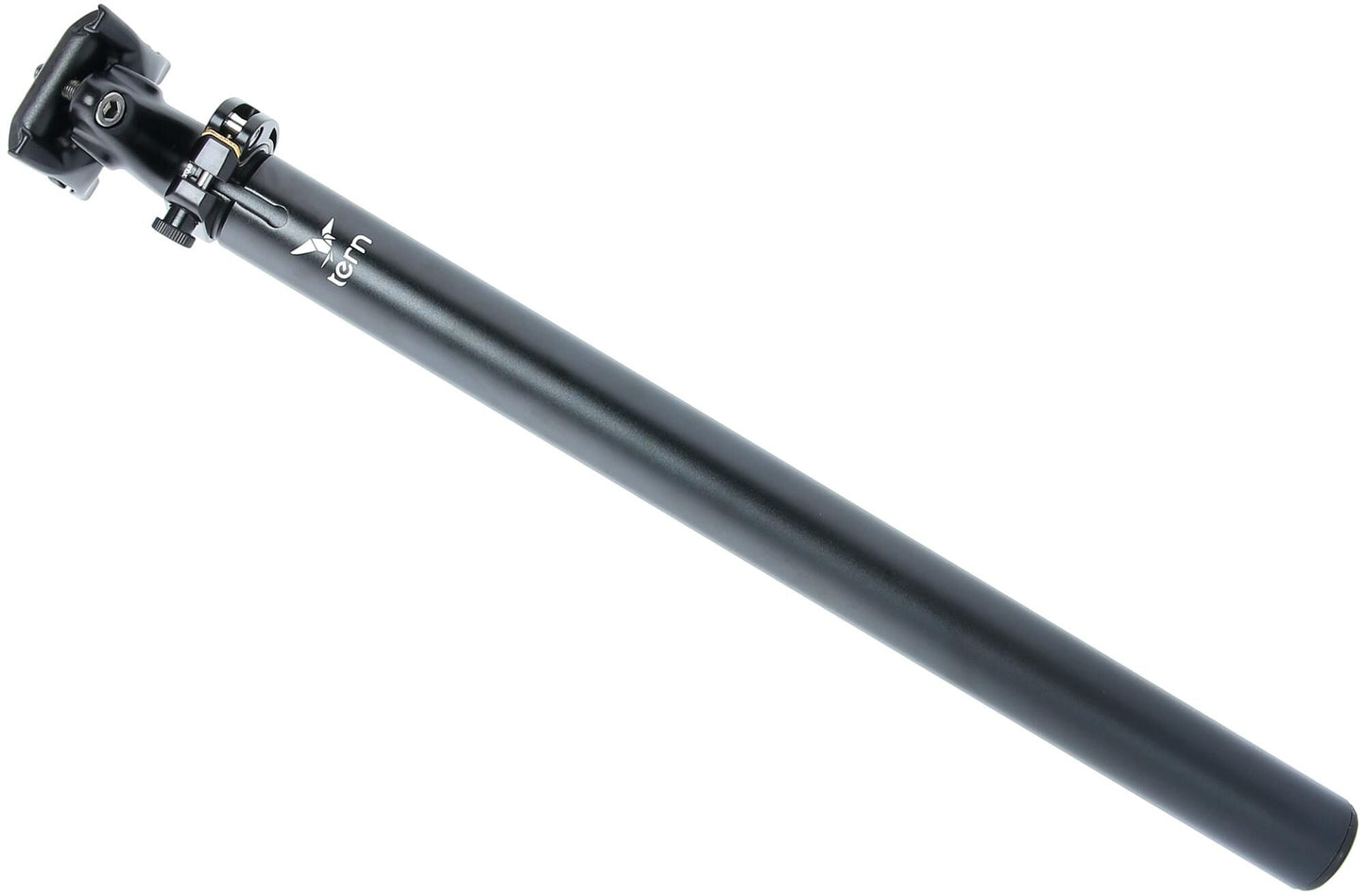 Terne Télescopique Ponte de selle Alu, Matt Black