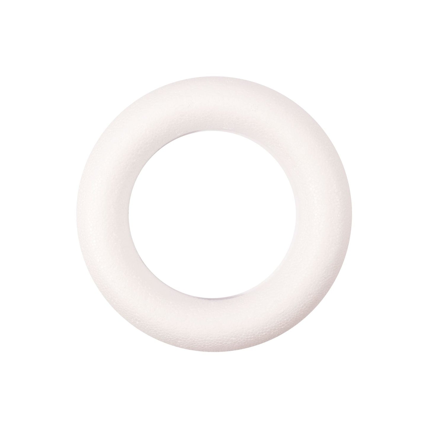 Vaessen creative • anneau en polystyrène semi-plat ø17cm