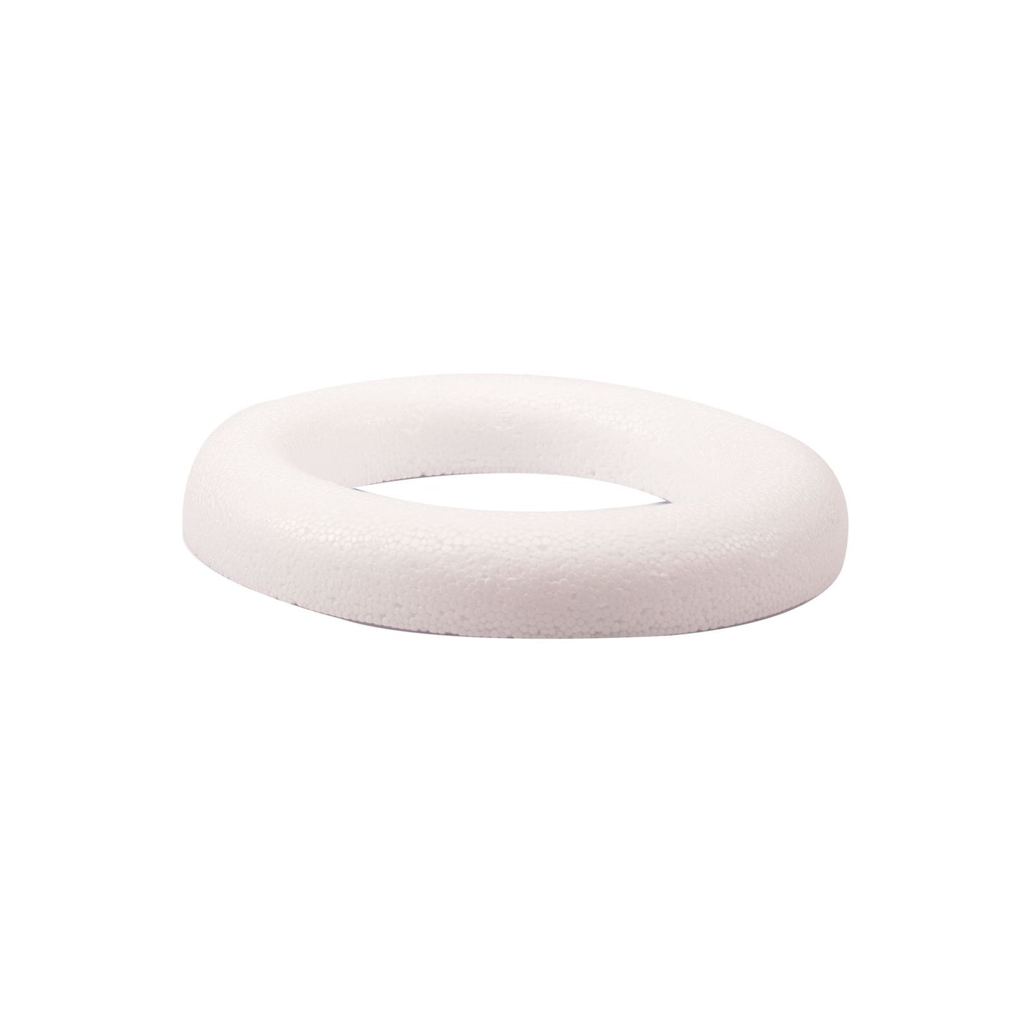 Vaessen creative • anneau en polystyrène semi-plat ø17cm