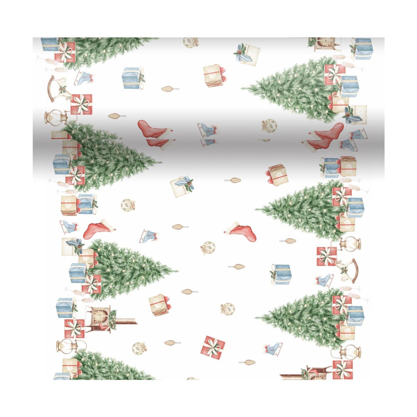 Duni 3-en-1 arbre et cadeau 40x480cm