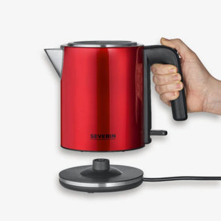 Severin Kettle 1 litre Coupe du monde rouge 3427