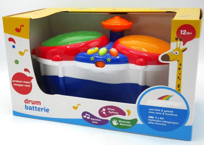 Jeu de batterie Jonotoys avec divers sons