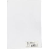 Carton artisanal Creativ company, blanc neige, A4, 20 feuilles - afbeelding 2