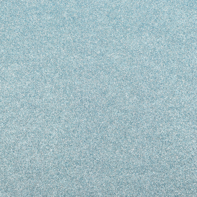 Florence • papier pailleté autocollant 270g 30,5cm turquoise clair 1x