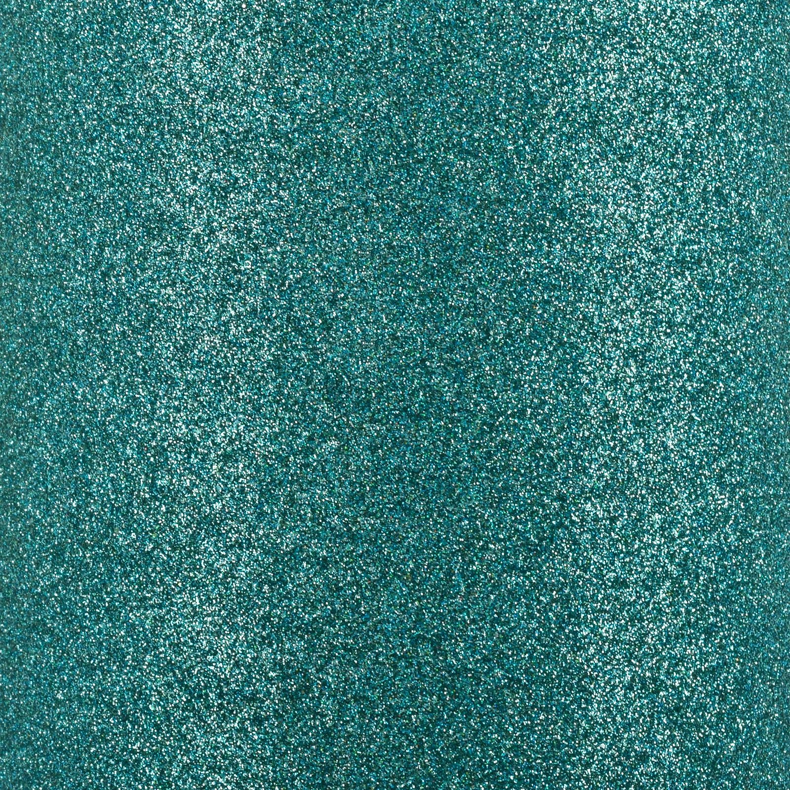 Florence • papier pailleté autocollant 270g 30,5cm aqua 1x