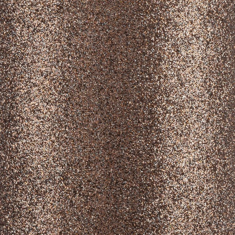 Florence • papier pailleté autocollant 270g 30,5cm marron foncé 1x