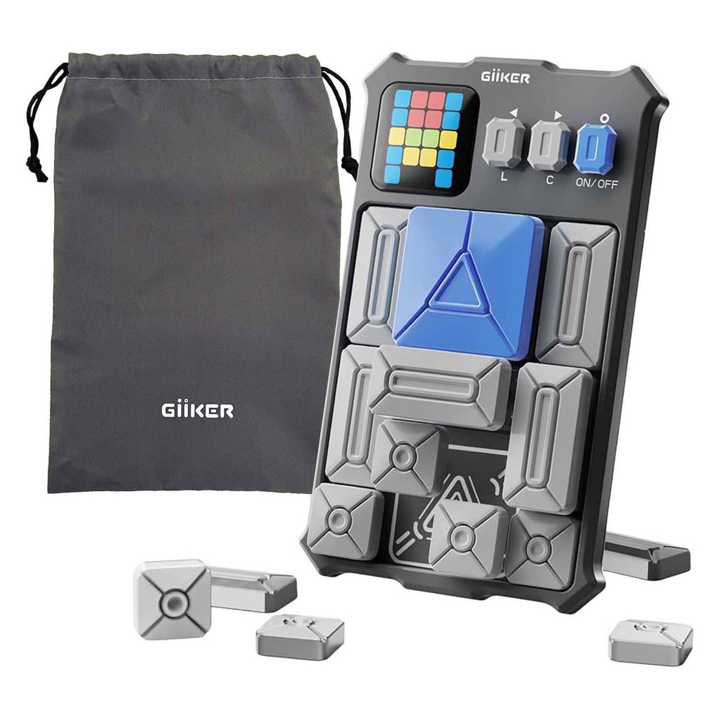Giiker Super Slide Puzzle Game - Gray