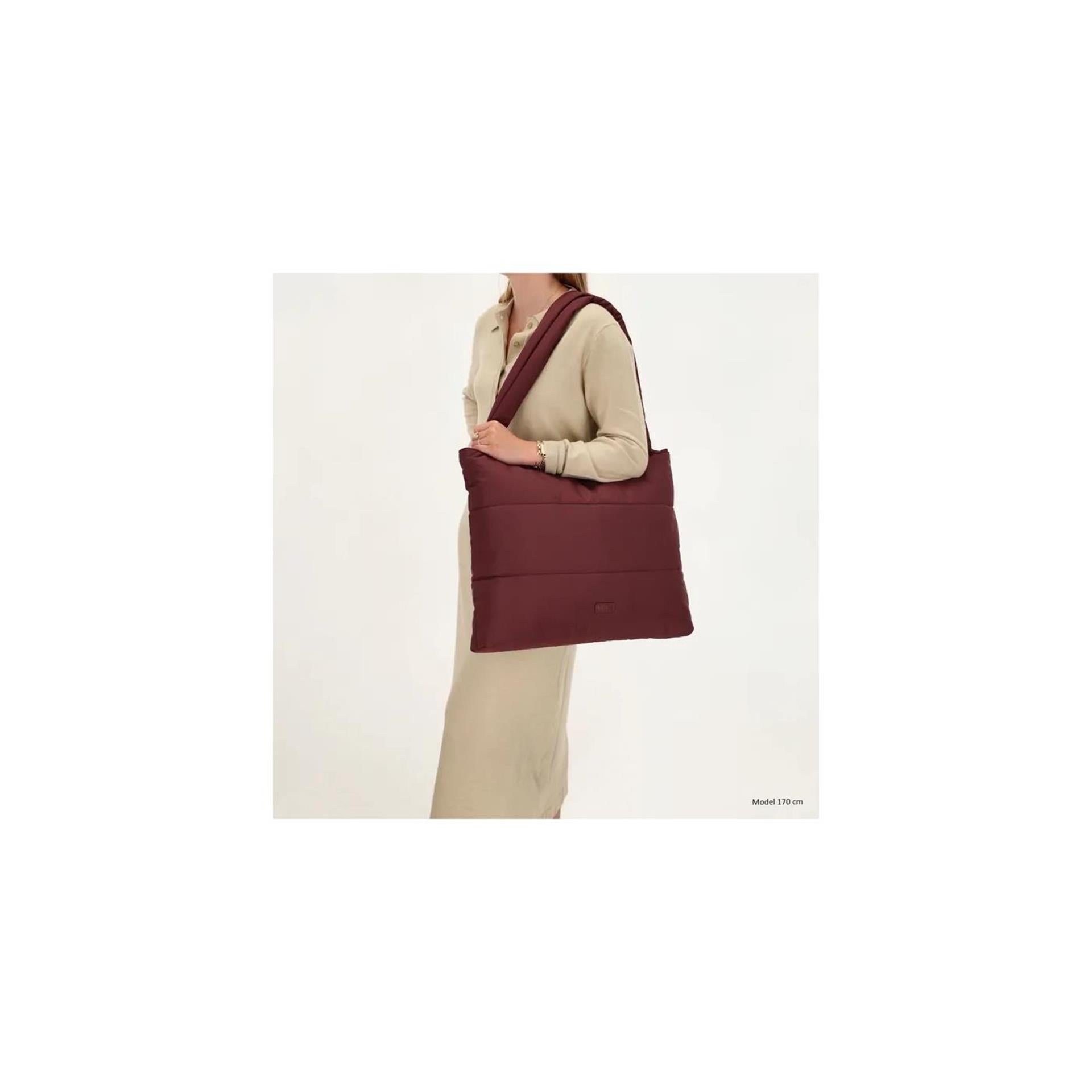 Beagles calvia cabas 40x55cm bordeaux