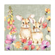 Serviettes Duni amis fleuris 33cm