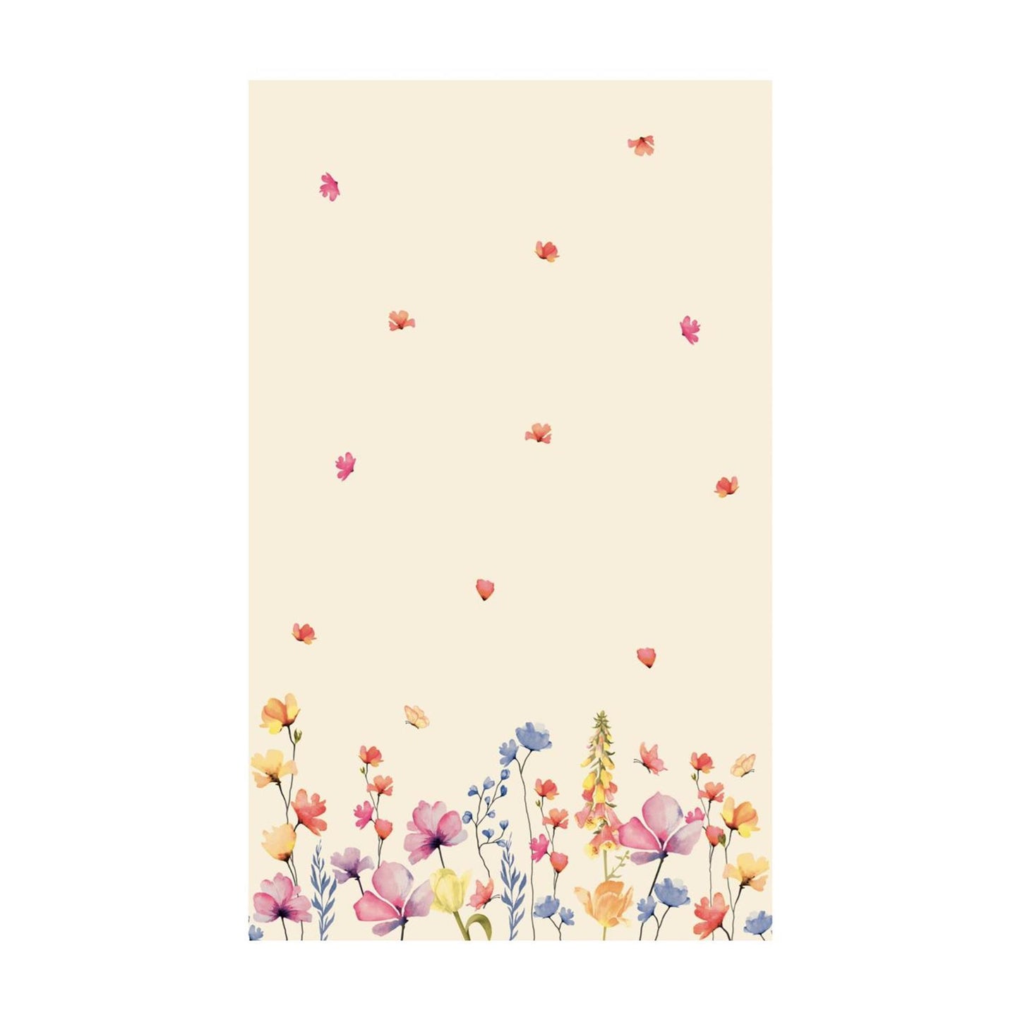 Nappe Duni paradis fleuri 138x220cm