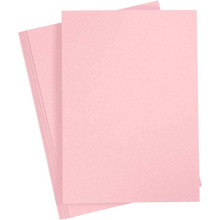 Carton d'entreprise Creativ, a4, feuille 210x297 mm, 210 g, rose, 10 feuilles 1 boîte