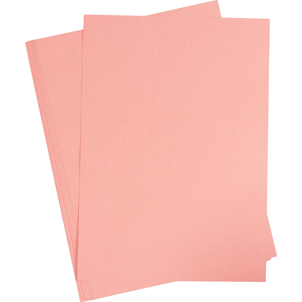 Carton d'entreprise Creativ, a4, feuille 210x297 mm, 210 g, rose foncé, 10 feuilles 1 boîte
