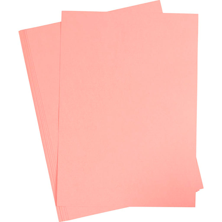 Carton d'entreprise Creativ, a4, feuille 210x297 mm, 210 g, rose foncé, 10 feuilles 1 boîte