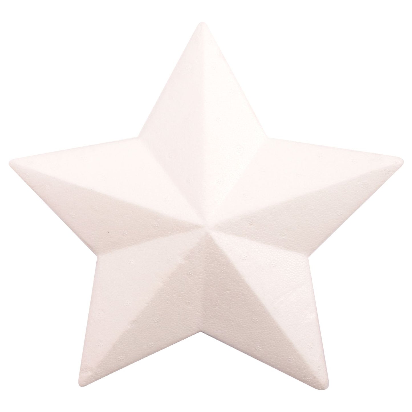 Vaessen creative • étoile en polystyrène angulaire 26cm