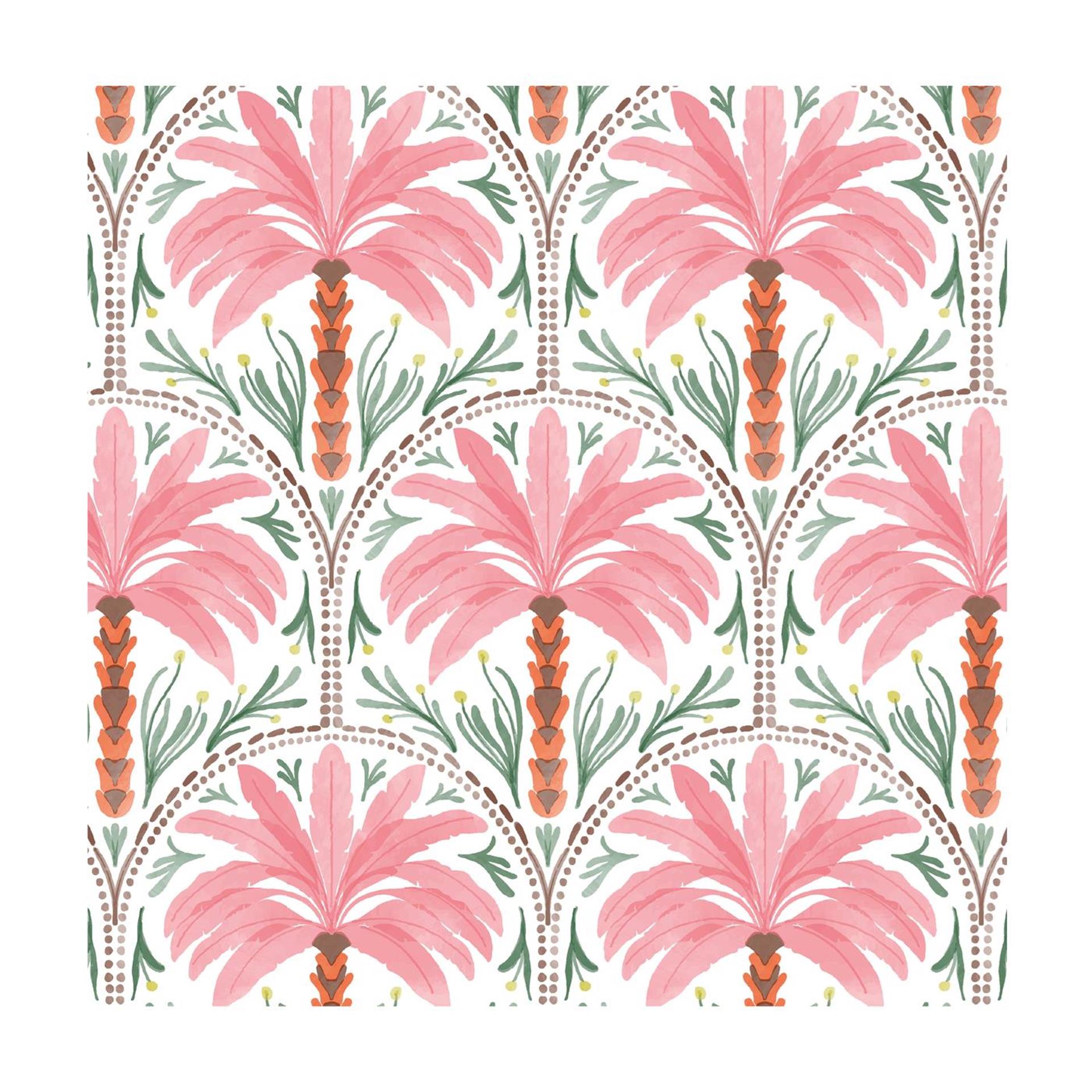 Serviettes Duni oasis de palmiers 33cm