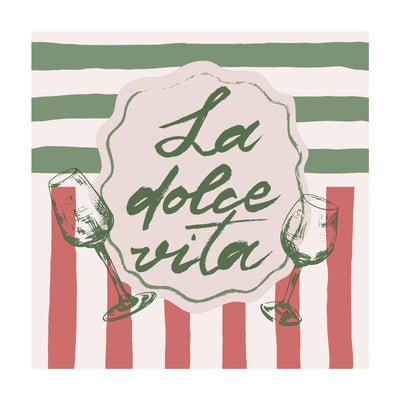 Serviettes Duni la dolce vita 33cm