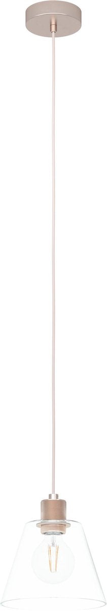 Lampe à suspension Eglo Copley - e27 - ø 20 cm - or rose