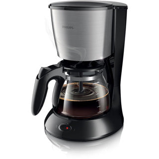 Philips cafetière hd7462 20 quotidien noir argent