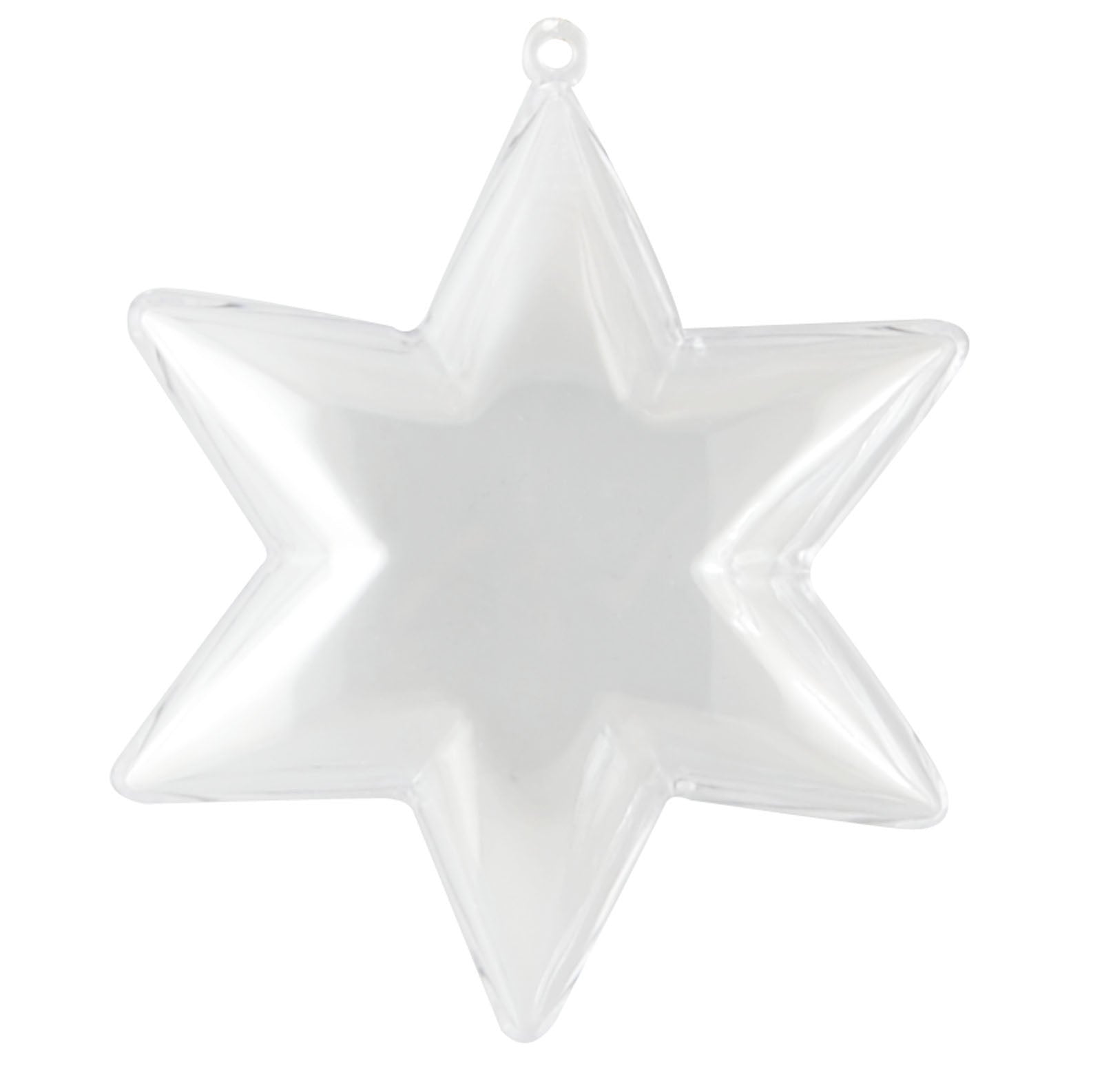 Vaessen creative • étoile en plastique 2 pièces 10cm 250pcs