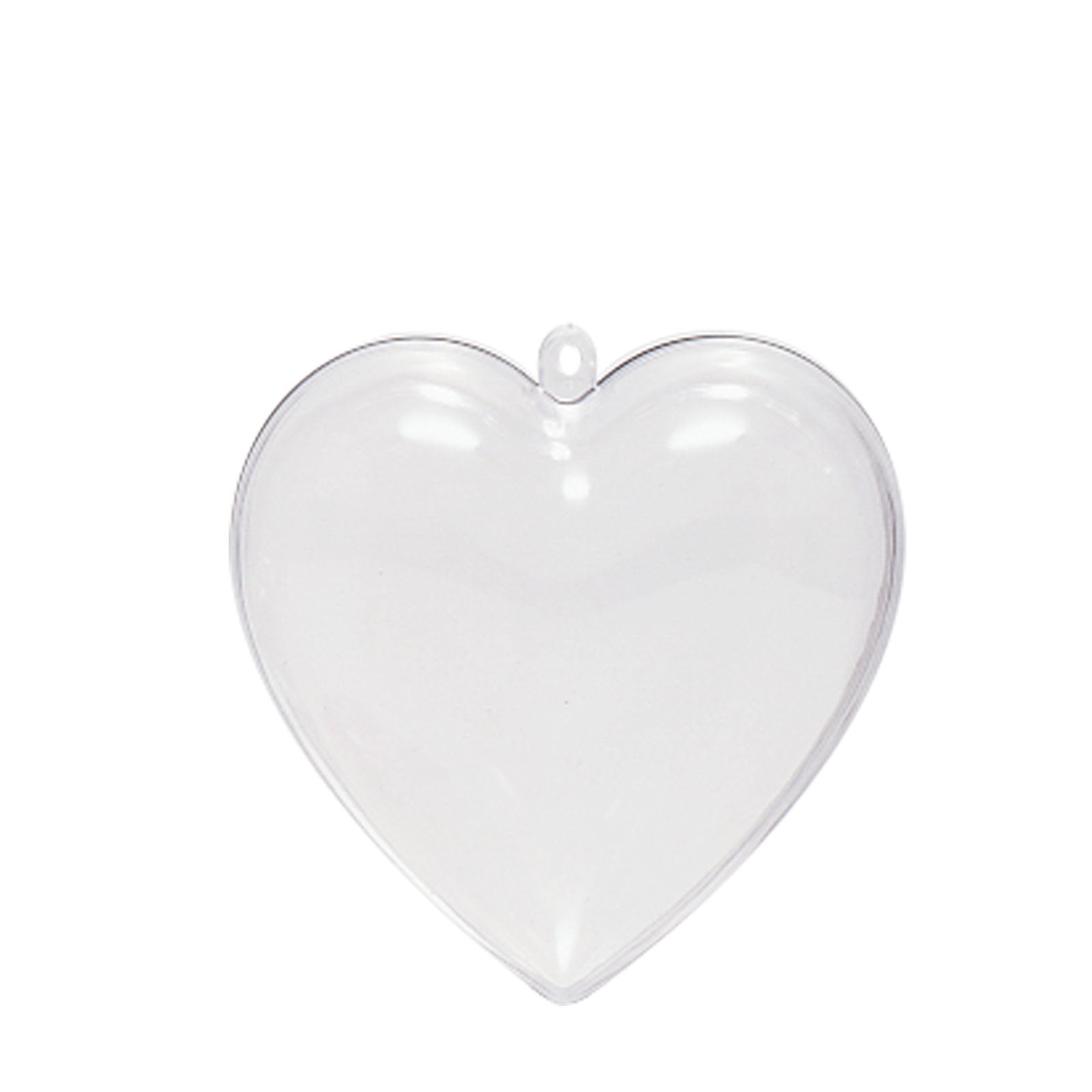 Vaessen creative • coeur en plastique 2 pièces 8cm 5pcs