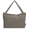 Beagles shopper pied-de-poule noir