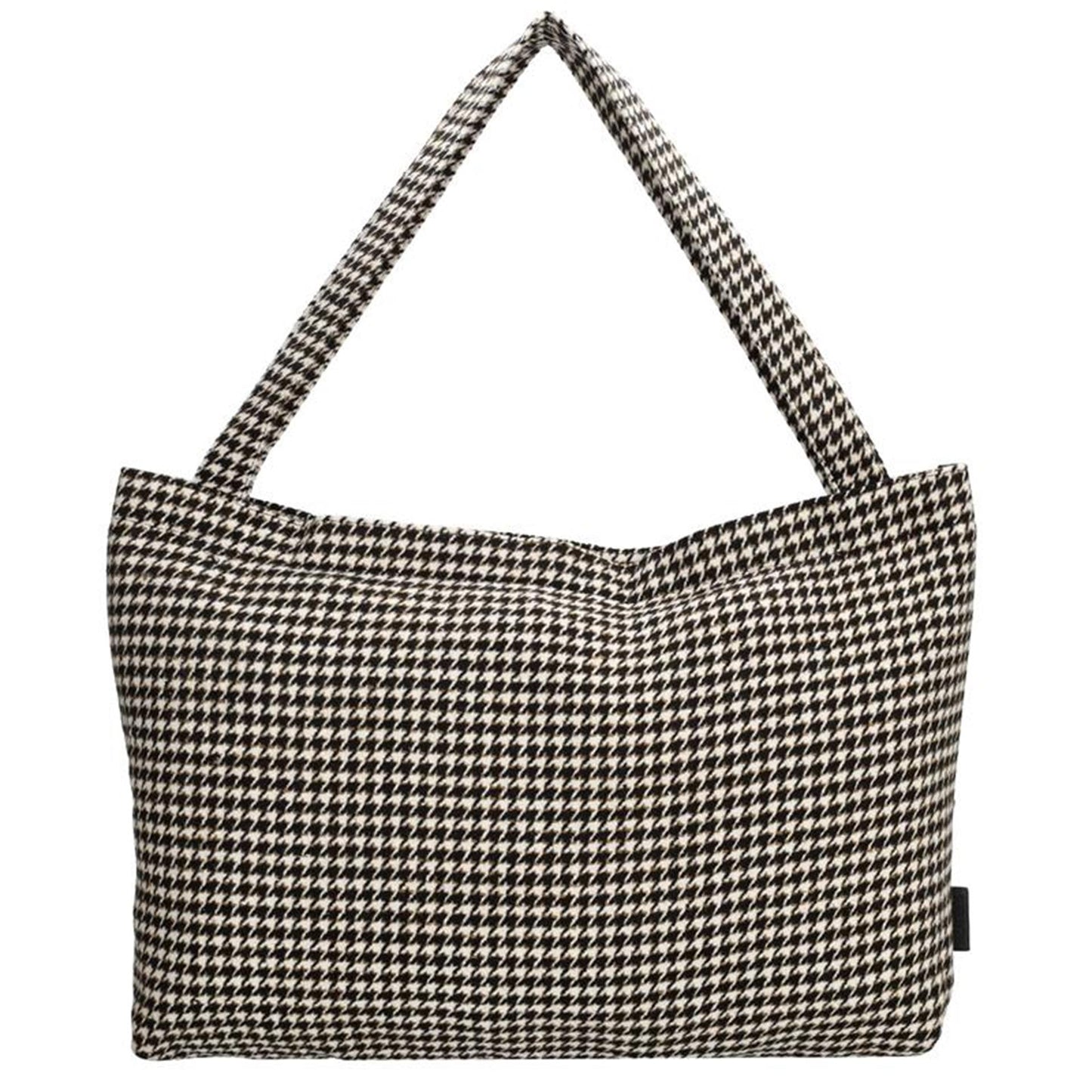 Beagles shopper pied-de-poule noir