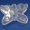 Vaessen creative • papillon en plastique 2 pièces 13cm